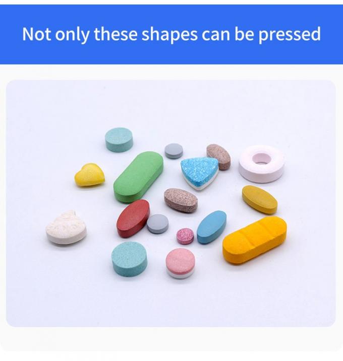 Not only these shapes can be pressed