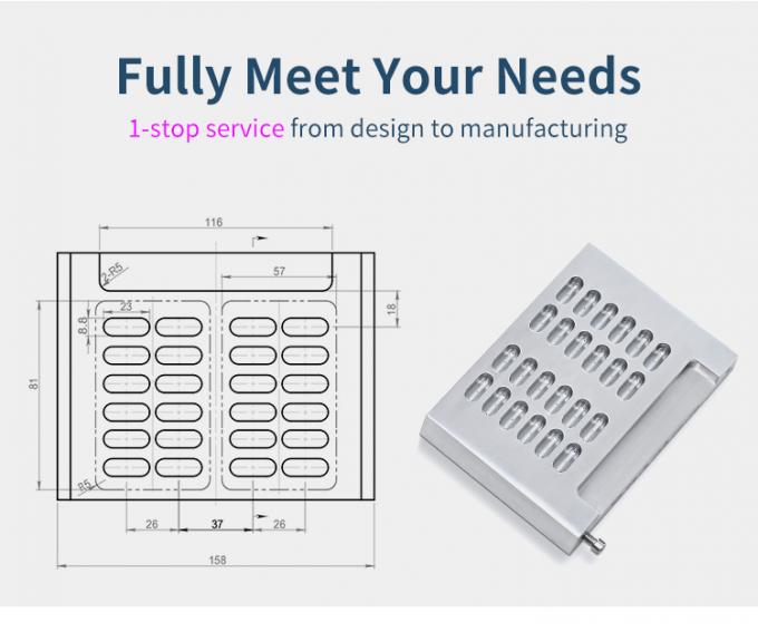 Fully Meet Your Needs 1-stop service from design to manufacturing
