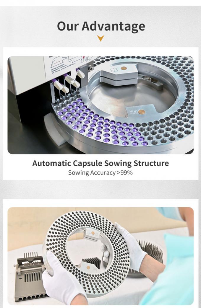 医薬品用高性能半自動カプセル充填機 1