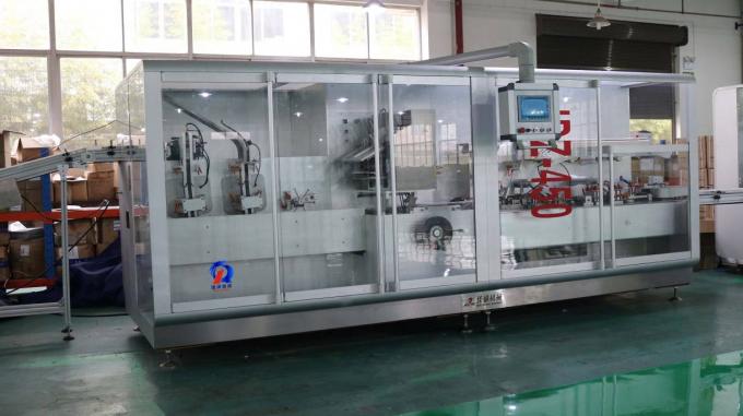 SGS 450W Automatic Carton Packaging Machine For Drugs Stable Operation 0