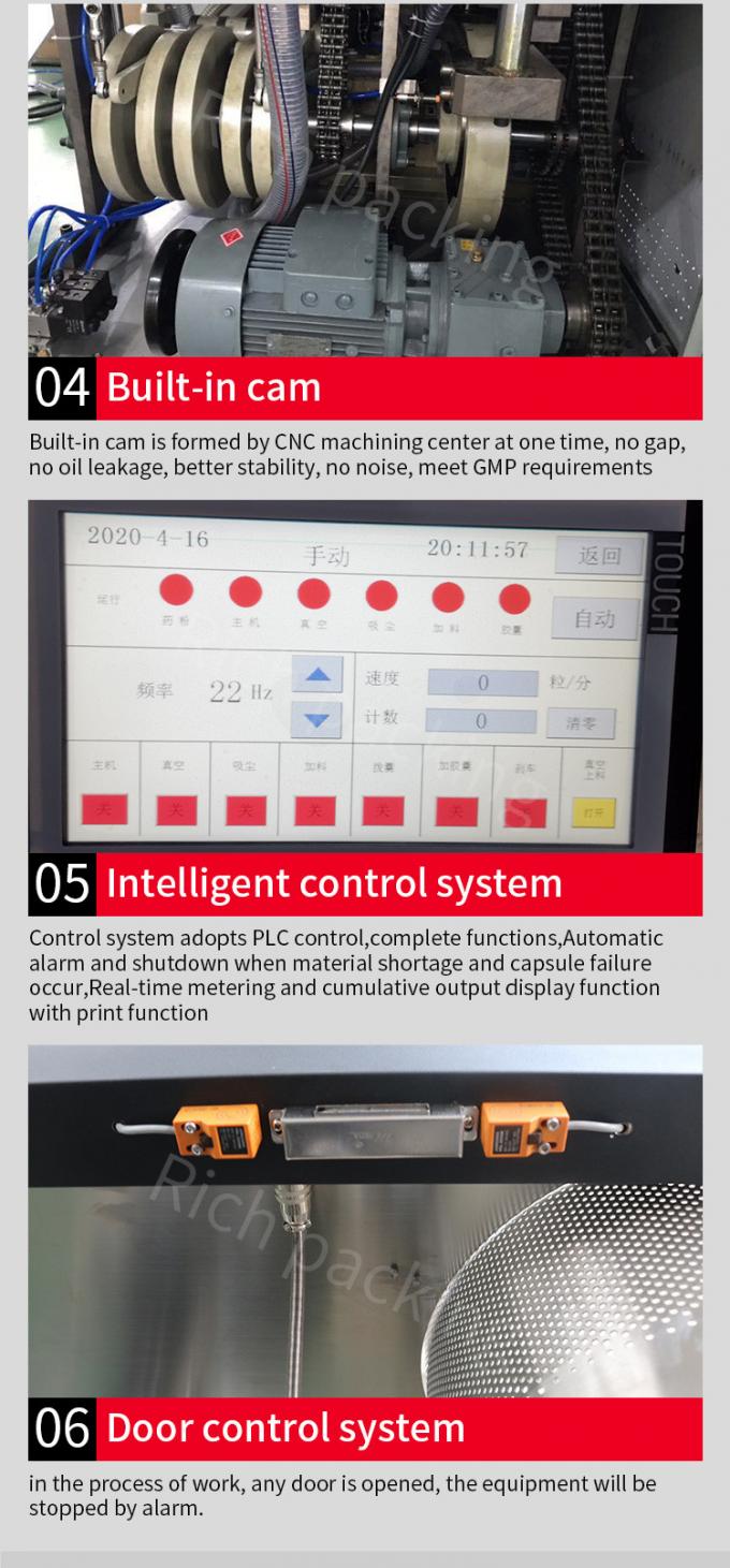 Njp 1500d Gelatin Capsule Filler Machine Automatic Capsule Filling Machine 6