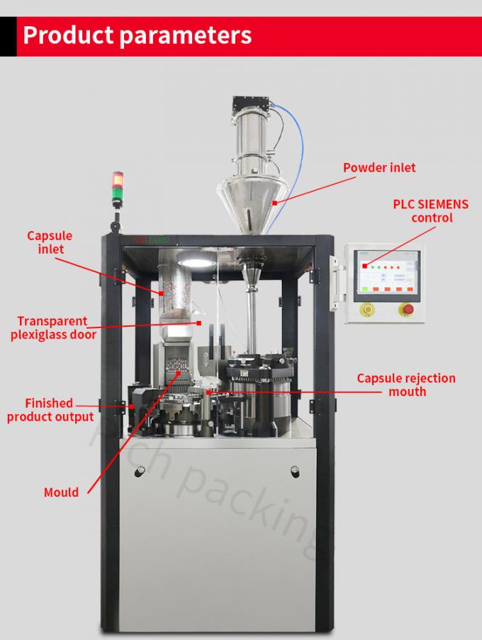 Njp 1500d Gelatin Capsule Filler Machine Automatic Capsule Filling Machine 1