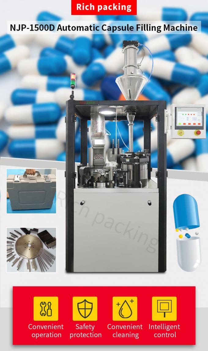 Njp 1500d Gelatin Capsule Filler Machine Automatic Capsule Filling Machine 0