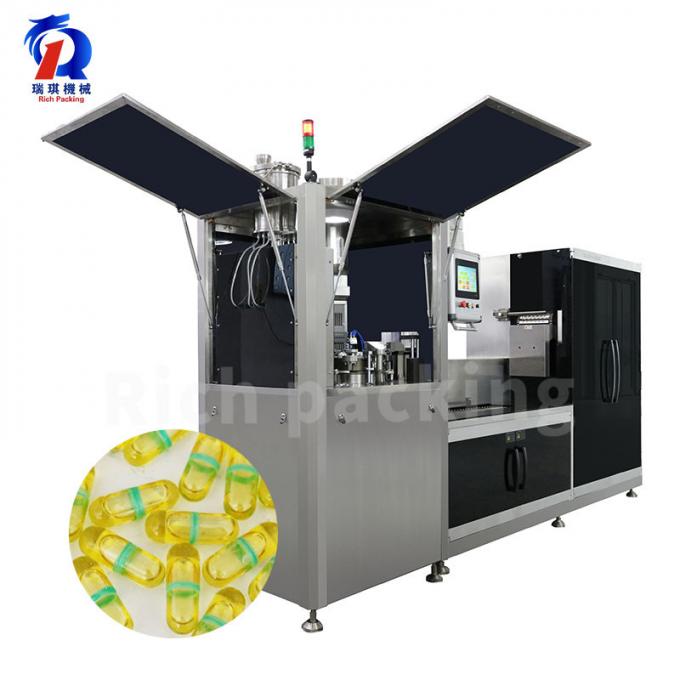 Automatic Capsule Oil Liquid Filling Machine And Sealing Machine Production Line 1