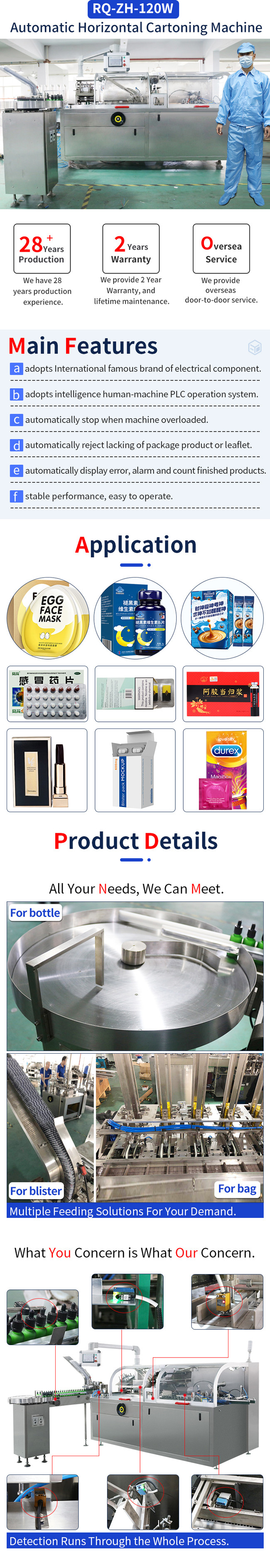 Full Automatic Blister Plate Tea Bag Cartoning Box Packing Machine 0