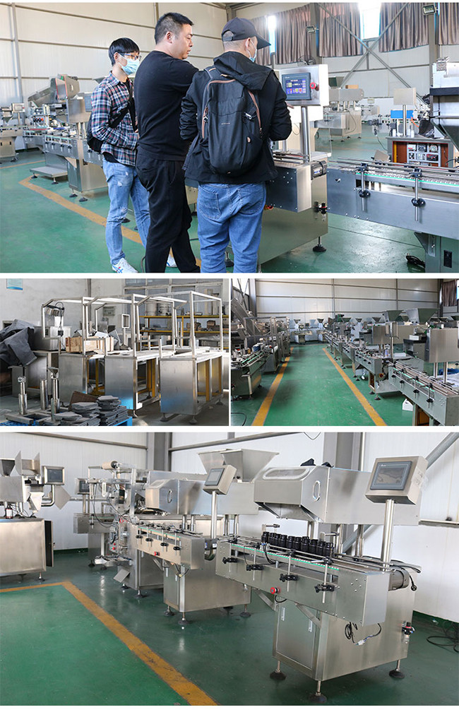 Tablet Capsule Electric Bottle Counting Machine Fully Automatic 4